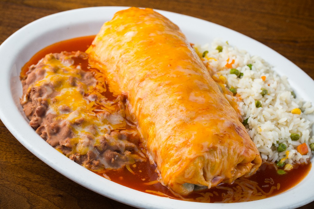 Ted's Place Mexican Dishes: Wet burrito
