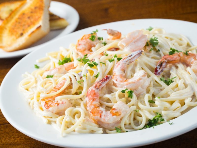 pasta shrimps